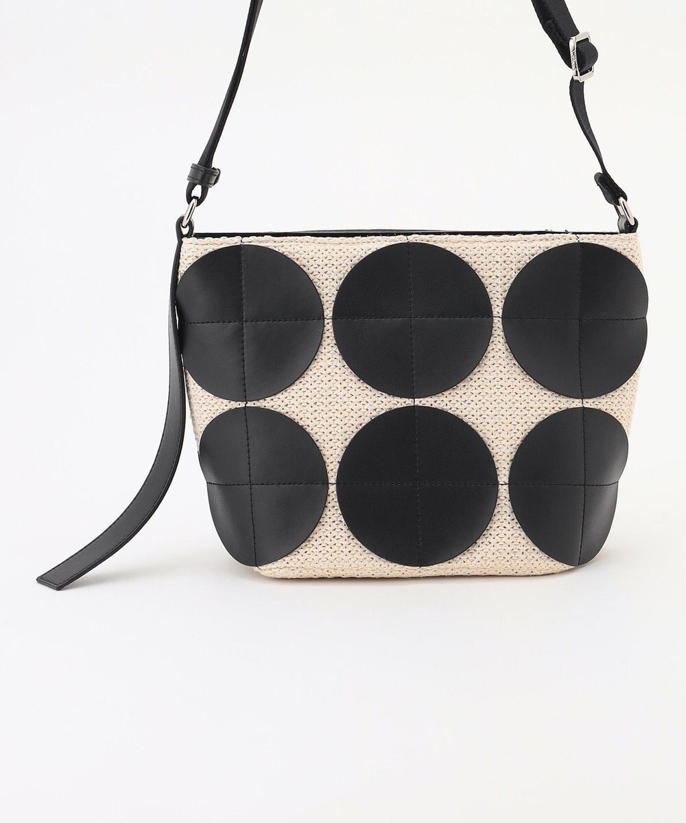 Y'SACCS サークルパッチショルダーバッグ 