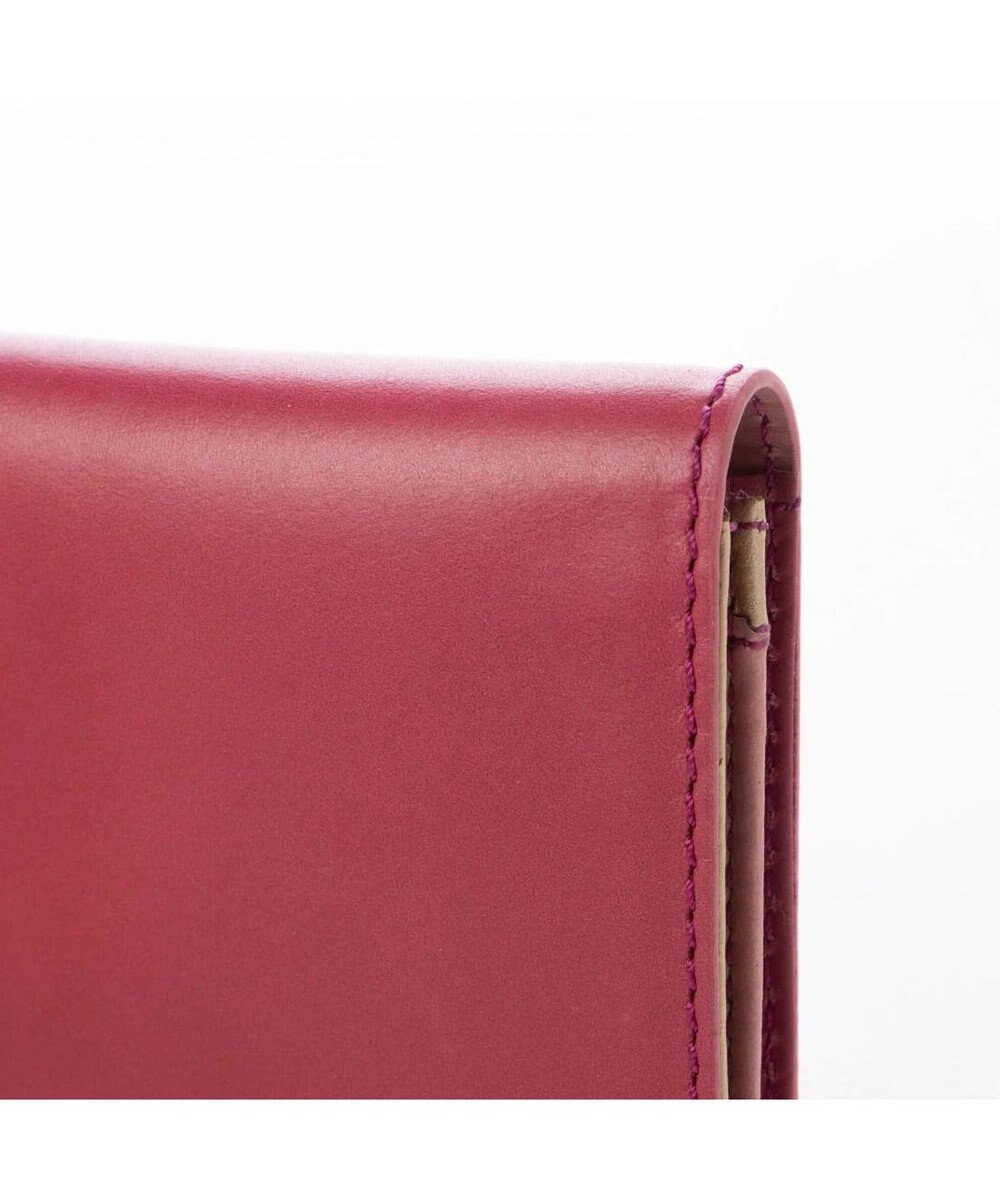 UNBILLION perche 牛革カラーコンビカードケース 