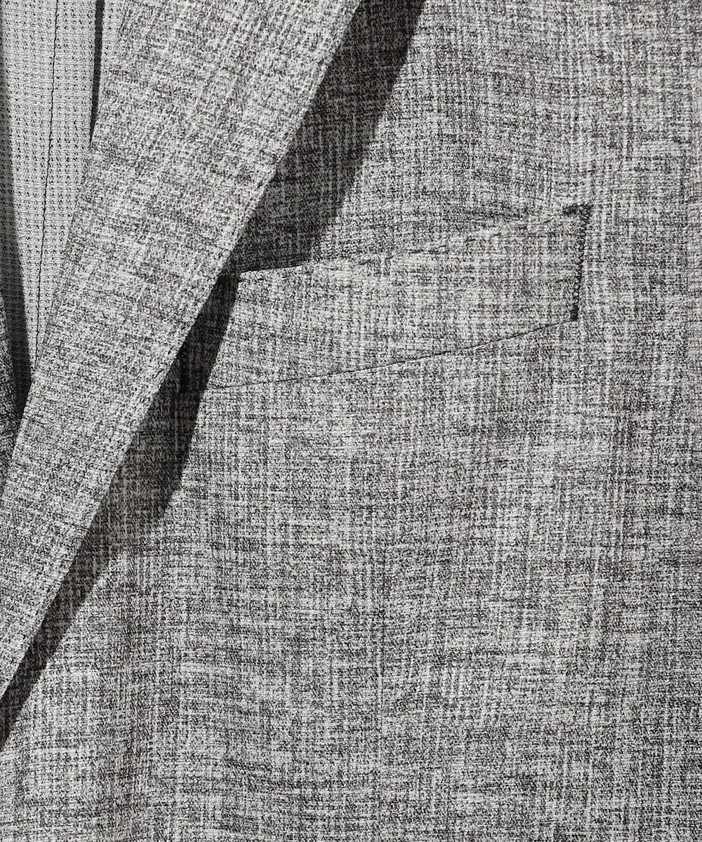 JOSEPH ABBOUD 清涼感【弱撥水/イージーケア/軽量/ストレッチ】クールピケ ジャケット 