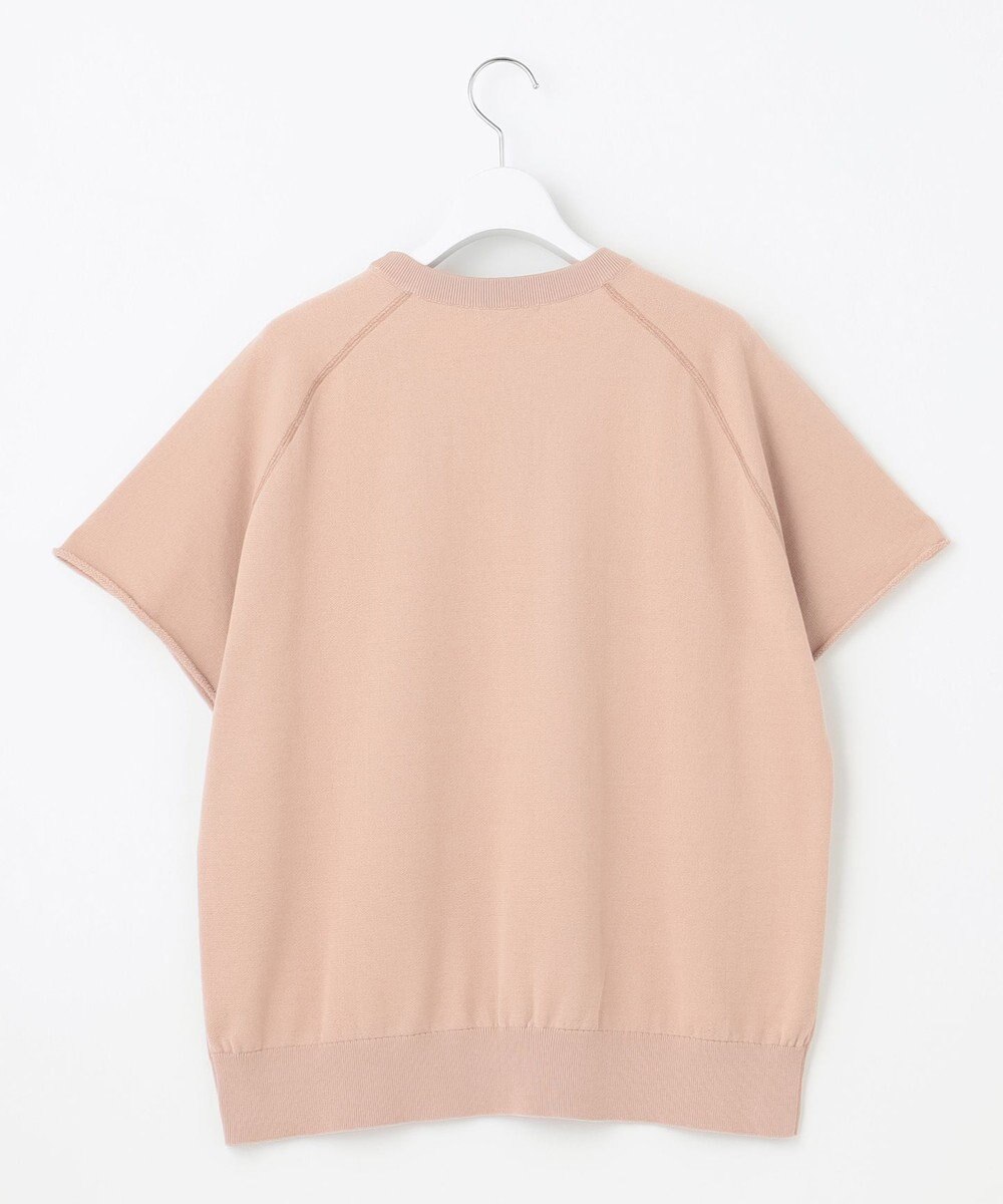 自由区 【洗える】コットンループバックスウェット ニット 