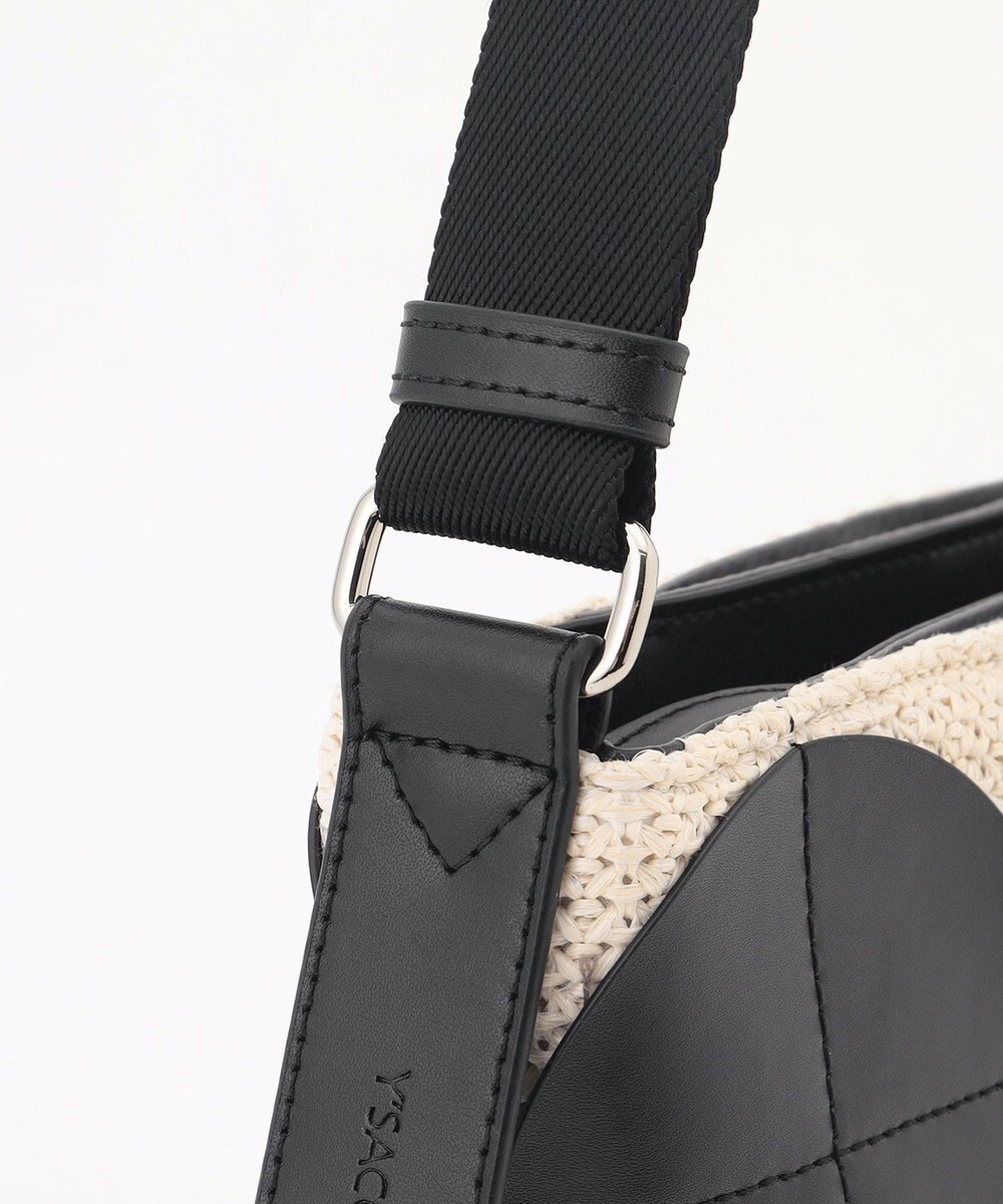 Y'SACCS サークルパッチショルダーバッグ 