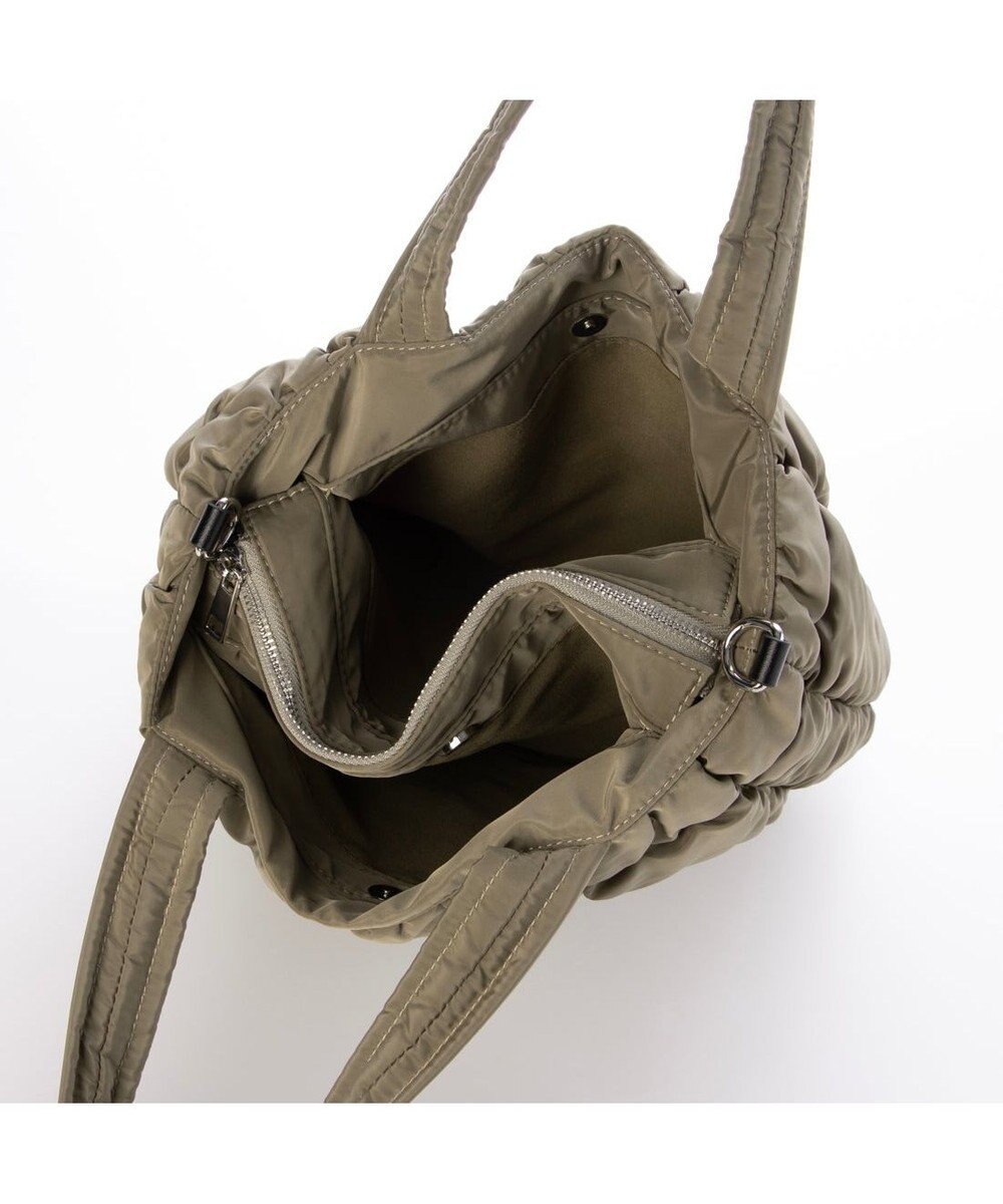 UNBILLION カシュカシュ cachecache / ゴムキルト2wayトートバッグ 