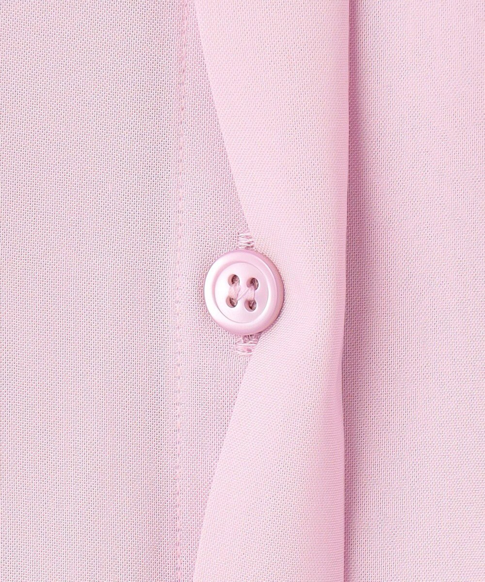 ICB 【洗える】トリアセコットンシアー ドルマンスリーブシャツ 