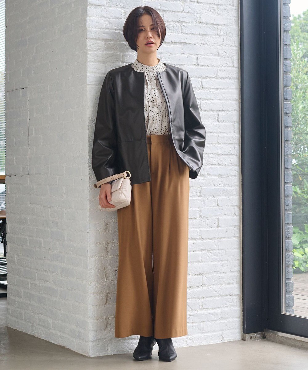 自由区 ラムレザー ジャケット 