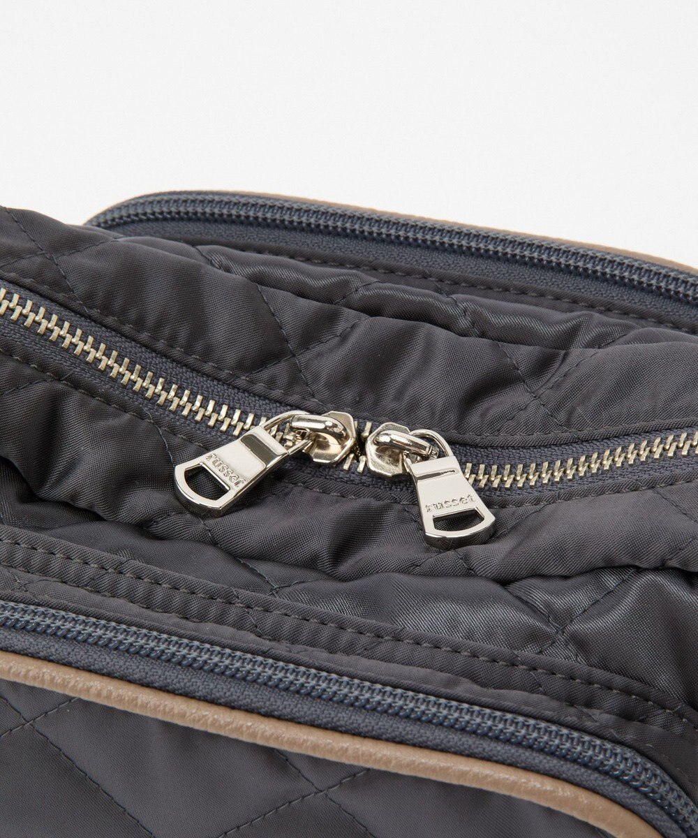 russet 【2025AW新作】キルティングスクエアショルダーバッグ(SF-257) 