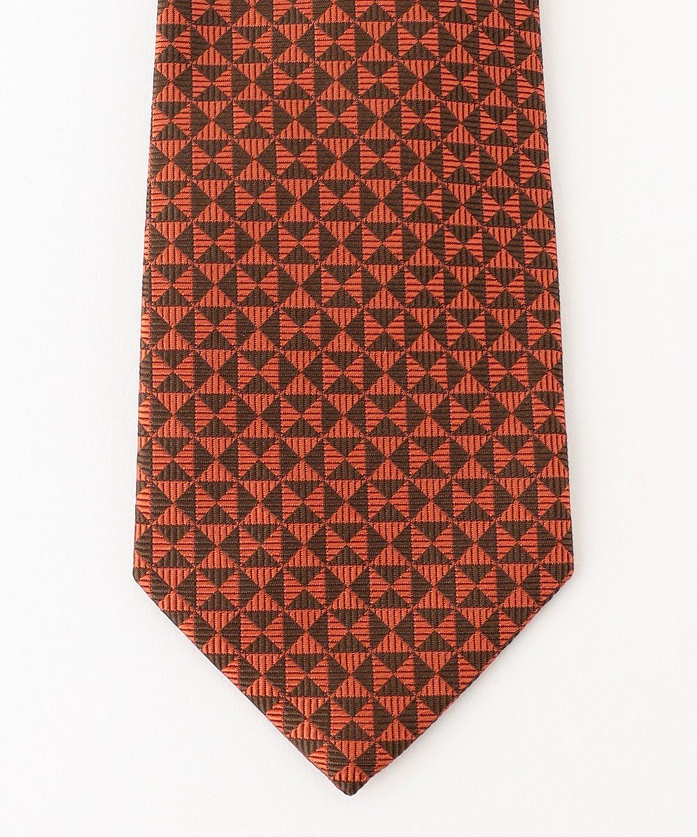 J.PRESS MEN 【GEOMETRIC JACQUARD COLLECTION】ジオメトリックジャガード ネクタイ 