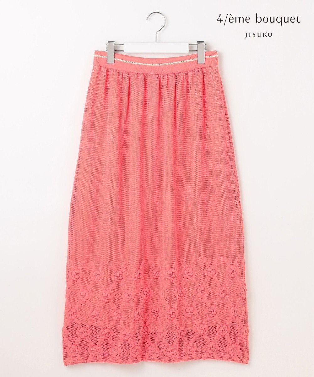 自由区 【カトリエムブーケ】Motif de roses ローズモチーフスカート 