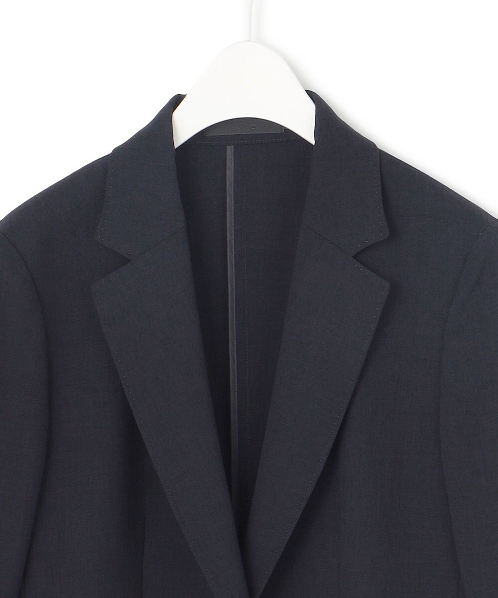 ICB 【接触冷感・防シワ・速乾・洗える】レーヨンライクトロ テーラードジャケット 