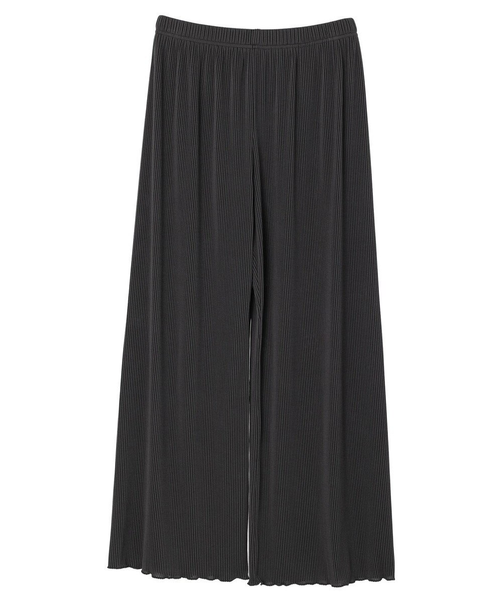 Green Parks プリーツ風カットパンツ 