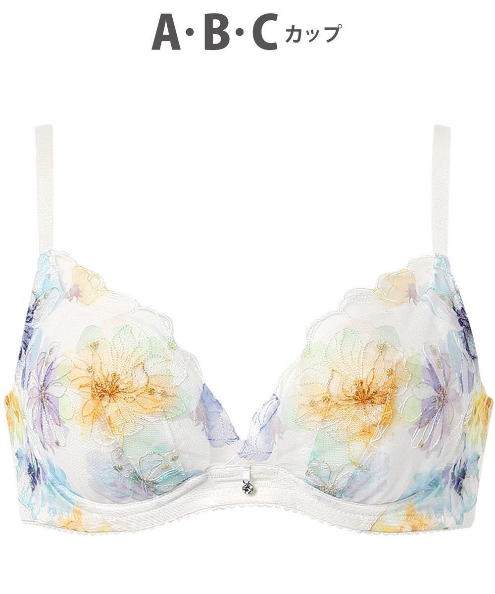 WACOAL ブラジャー 【夏めくブラ】 メッシュ素材(カップ) さらり爽快 バストメイク機能 夏 夏ブラ レディース BXB475 /ワコール 