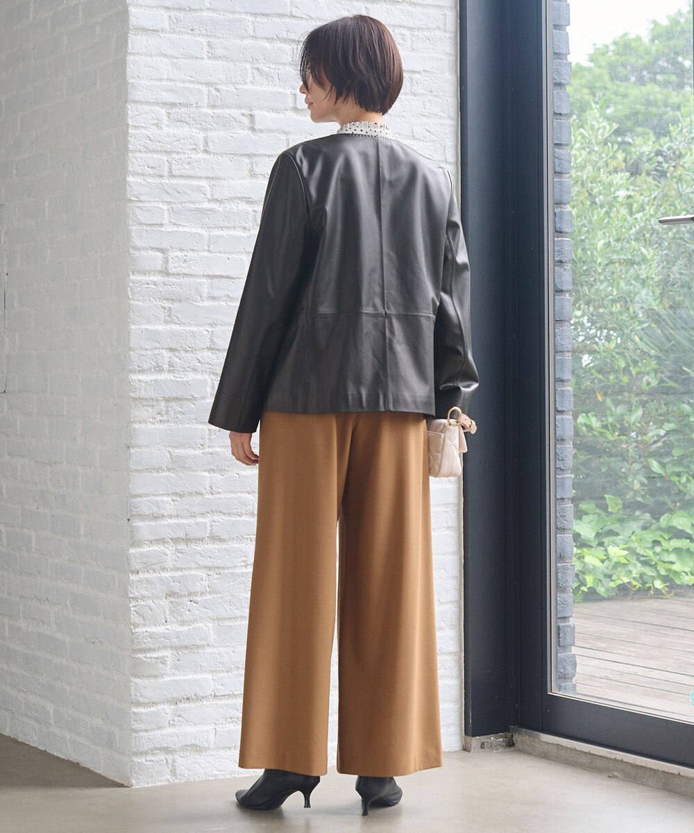 自由区 ラムレザー ジャケット 