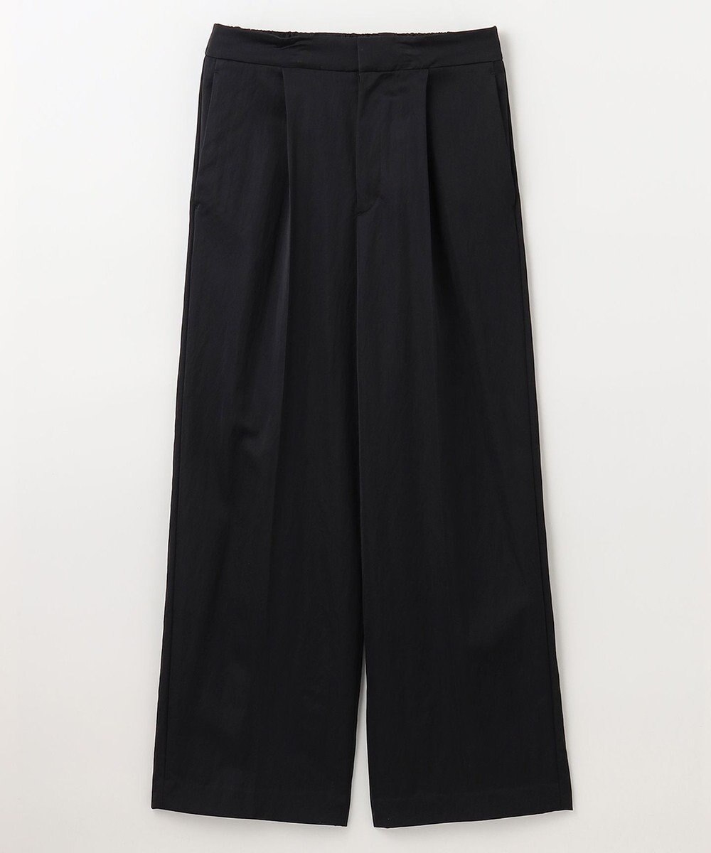 NAVE 【ReNAVE 洗える】グロスサテン パンツ 