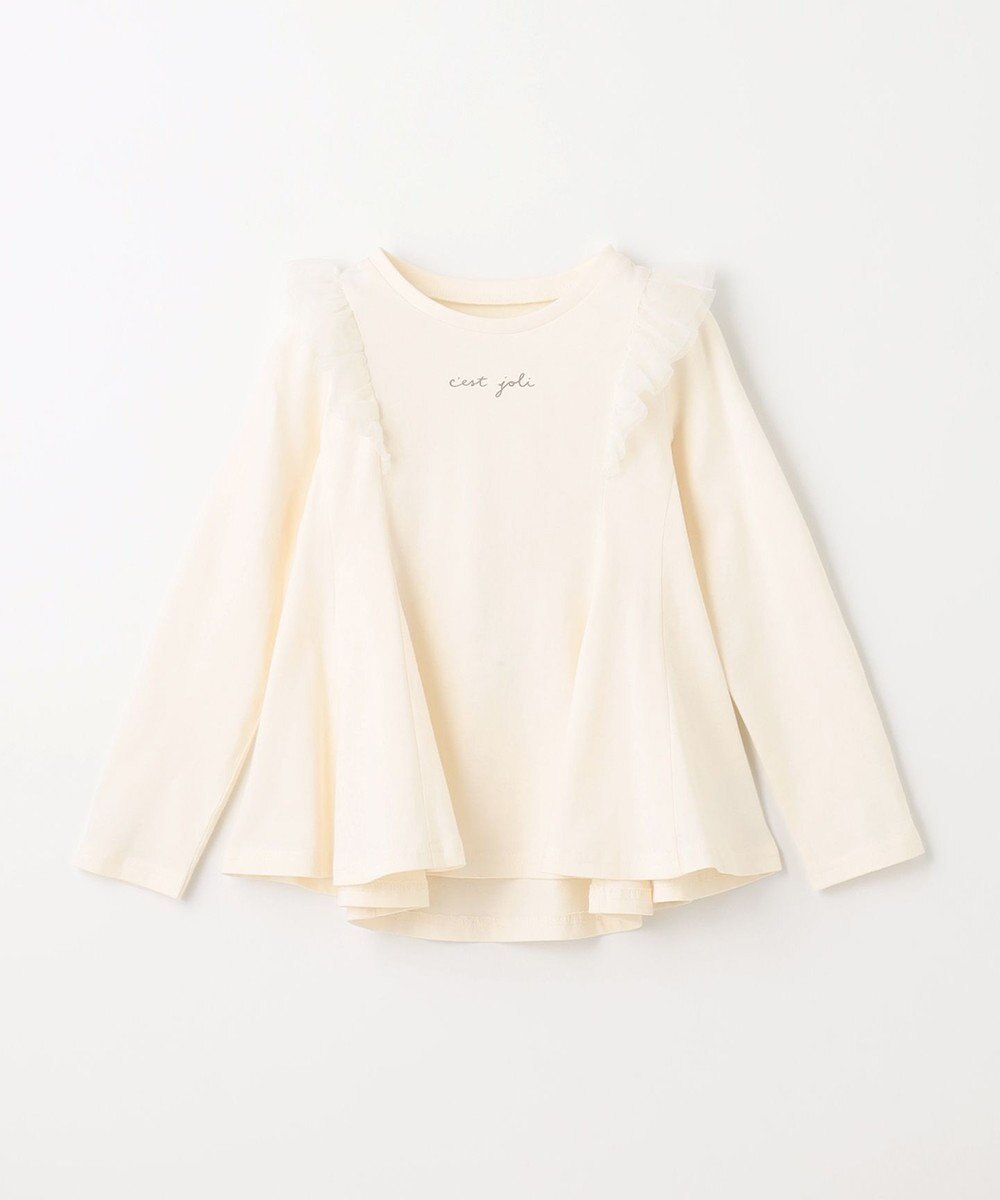 ANY KIDS フレアシルエット 長袖 Tシャツ 