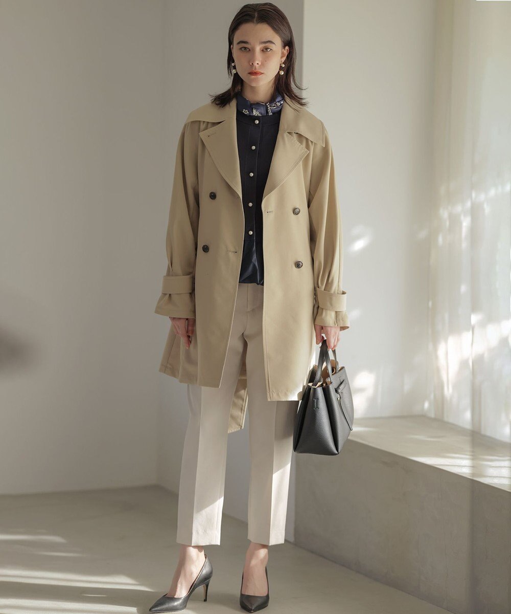 組曲 シュットクロステーパード パンツ 