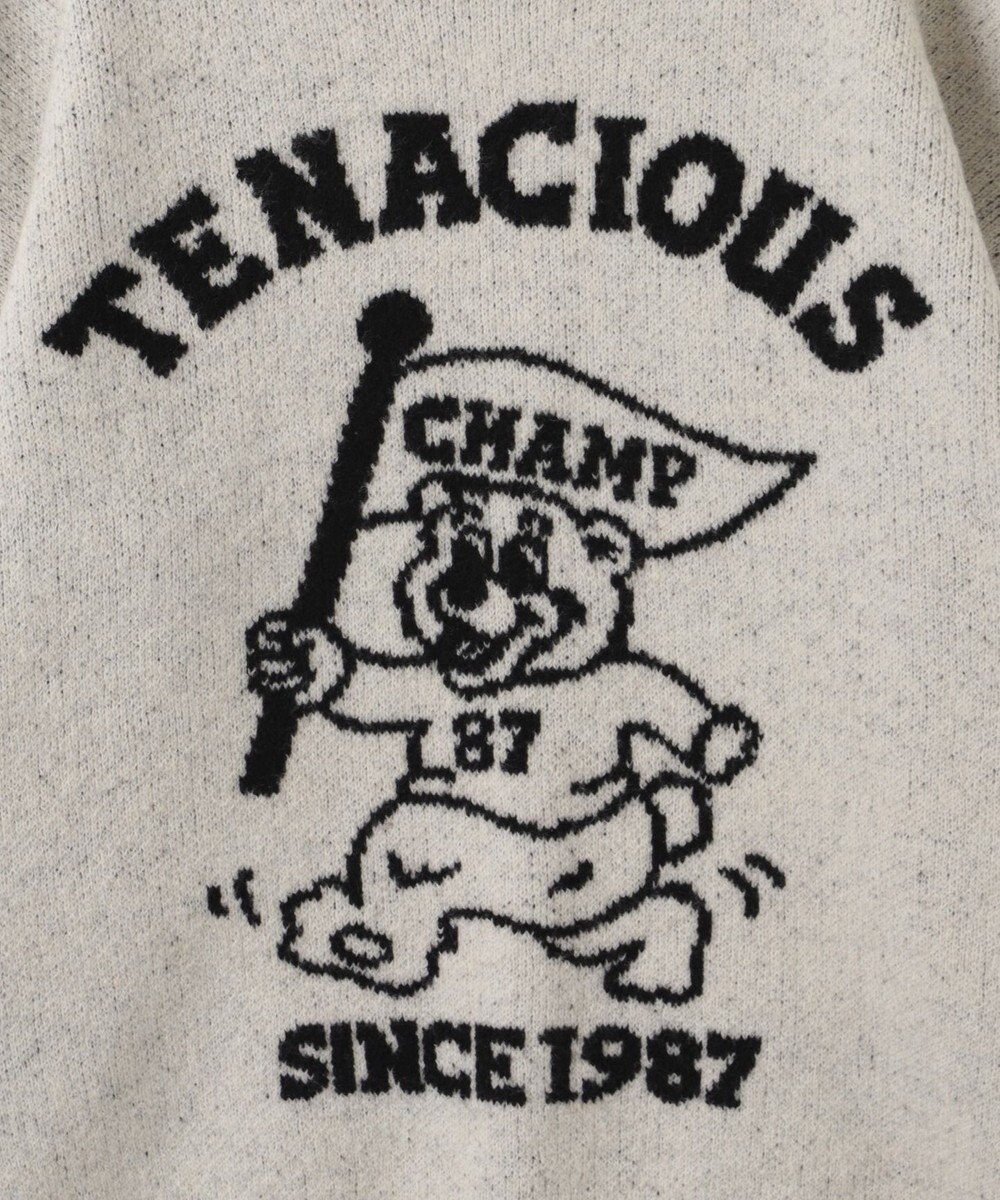 WEGO ファニーグラフィックフラッフィーニットプルオーバー 