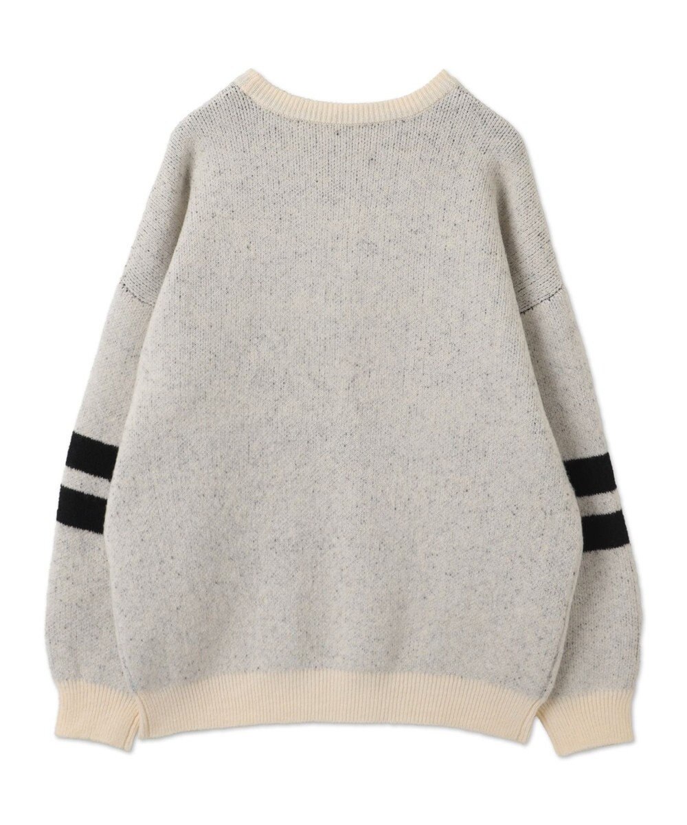 WEGO ファニーグラフィックフラッフィーニットプルオーバー 