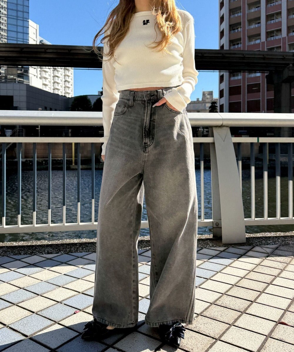 WEGO ダブルリボンポインテッドシューズ 