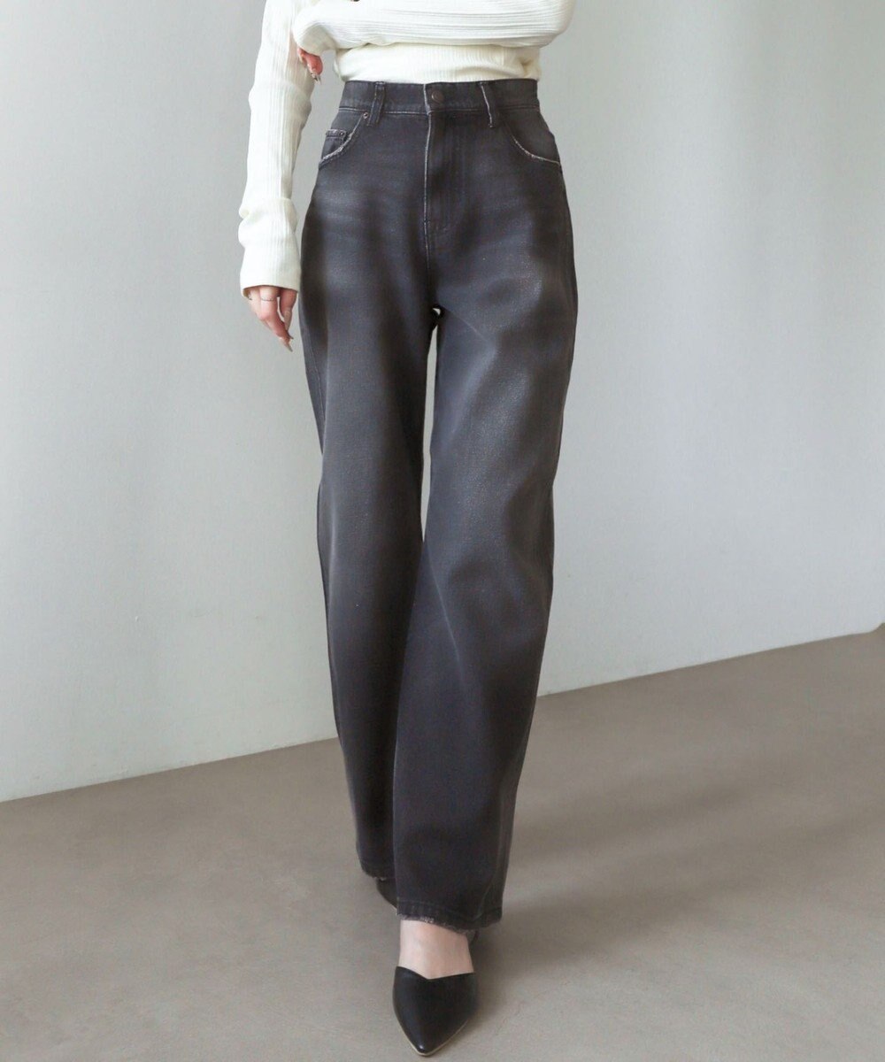 WEGO 【XS～Lサイズ展開/美脚】ストレートデニムパンツ 