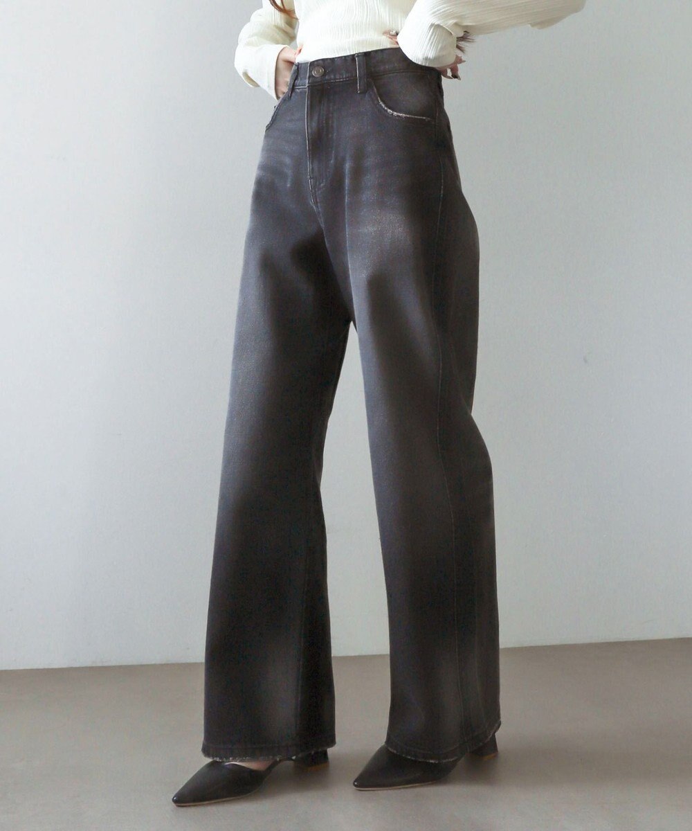 WEGO 【XS～Lサイズ展開/美脚】ストレートデニムパンツ 