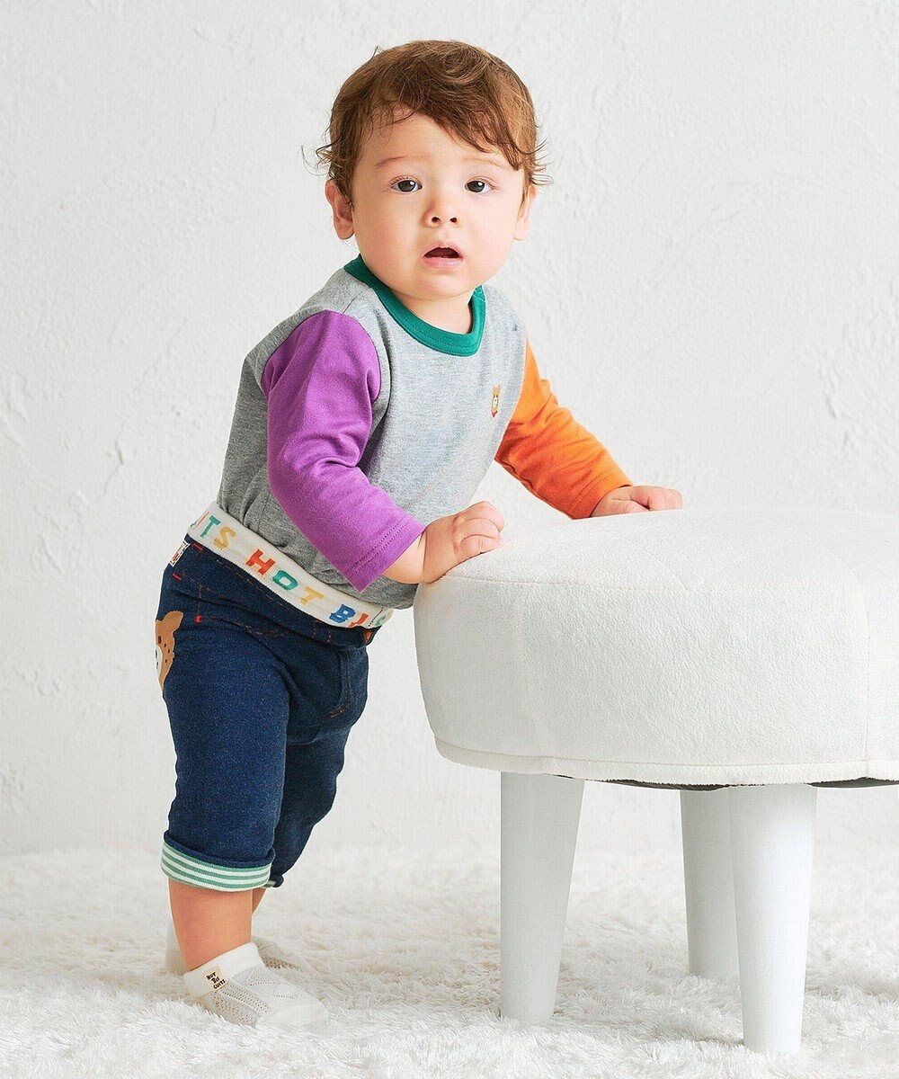 MIKI HOUSE HOT BISCUITS 【70-100cm】 8分丈スパッツ 