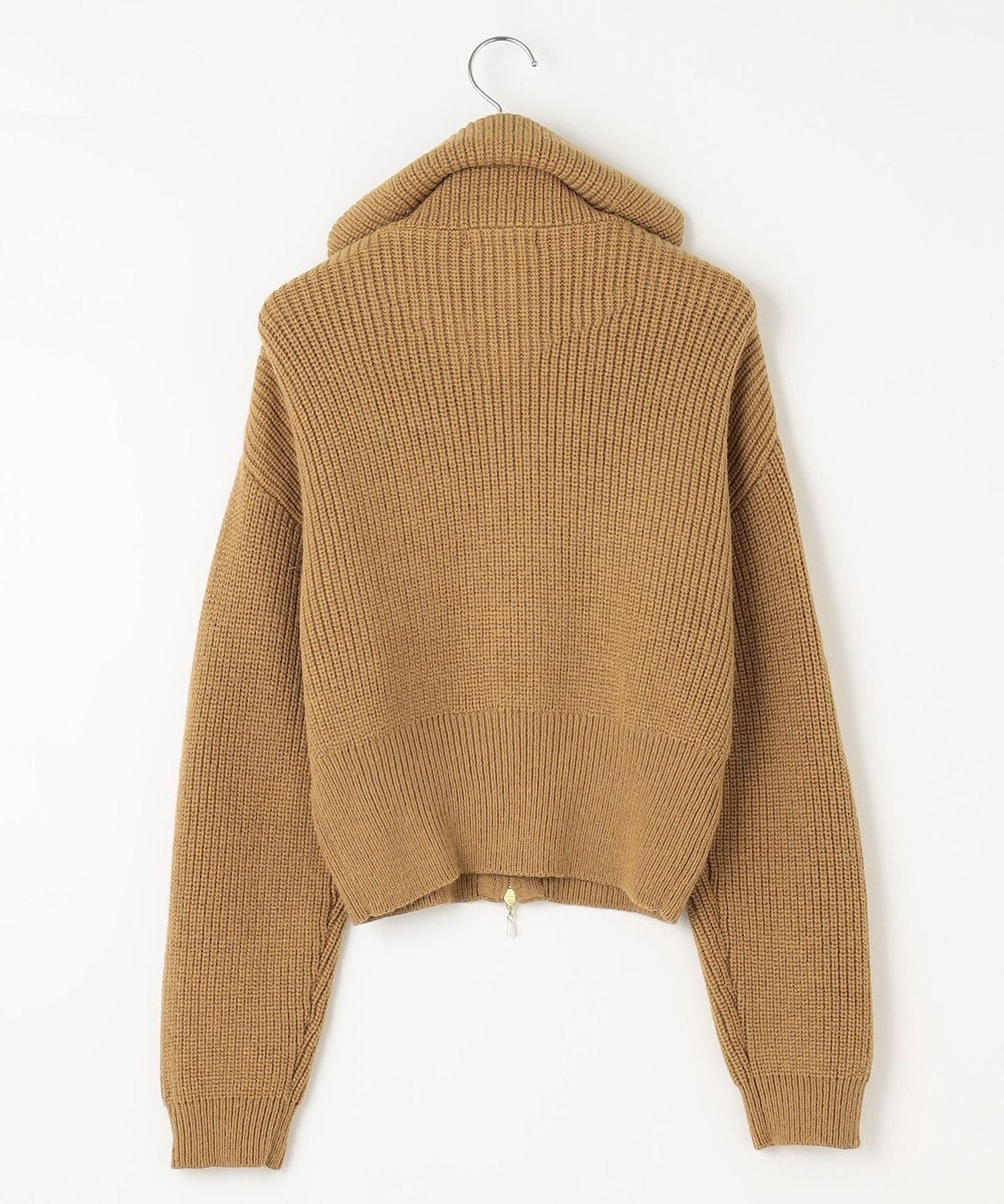 Feroux 【洗える・古畑星夏さん着用】フルジップ ニット 