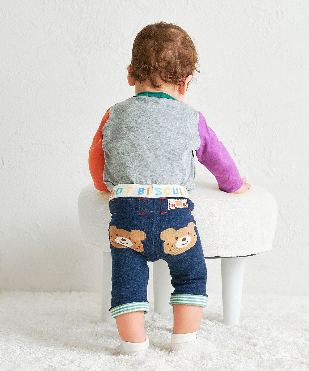 MIKI HOUSE HOT BISCUITS 【70-100cm】 8分丈スパッツ 