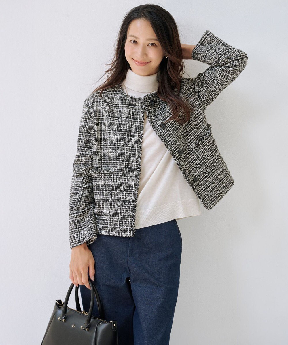 J.PRESS LADIES PURE WOOL タートルネック ニット 