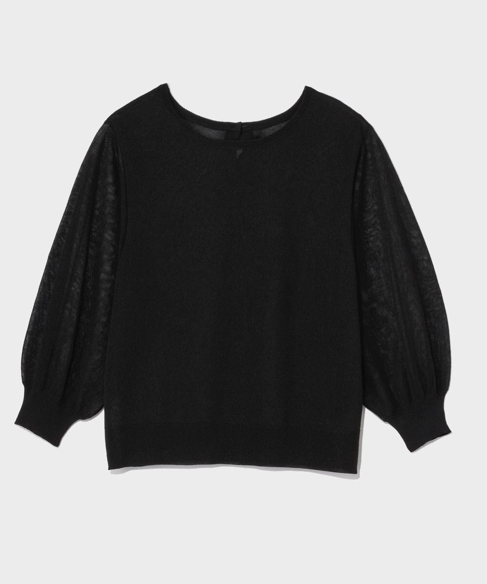 GRACE CONTINENTAL ラメシアーニットトップ 