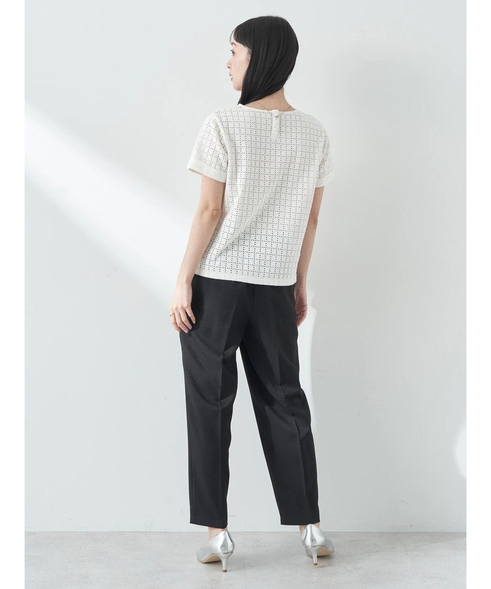 earth music&ecology ジャガードレースプルオーバー 