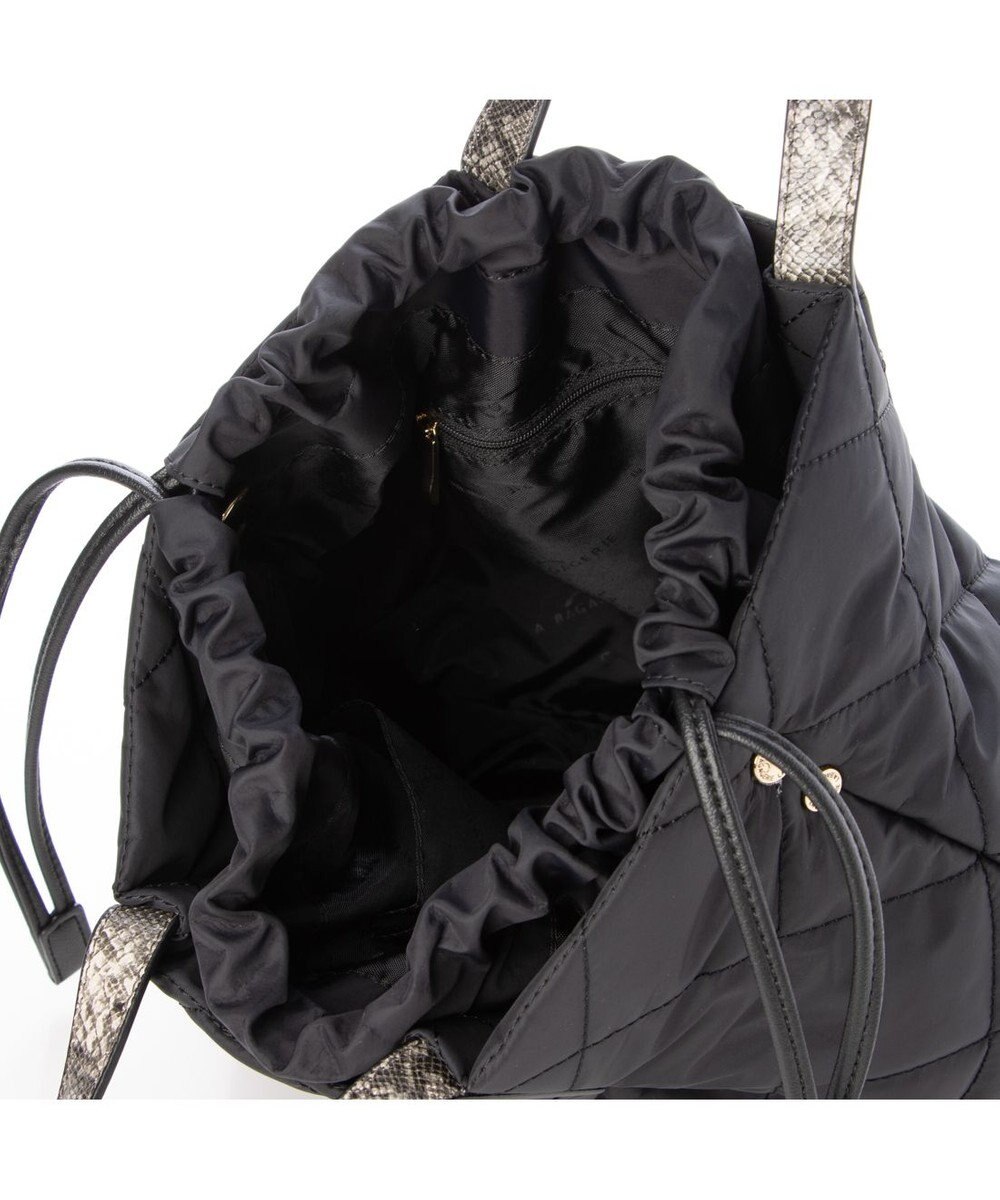 LA BAGAGERIE ドローストリング×キルト2WAYトート Sサイズ 