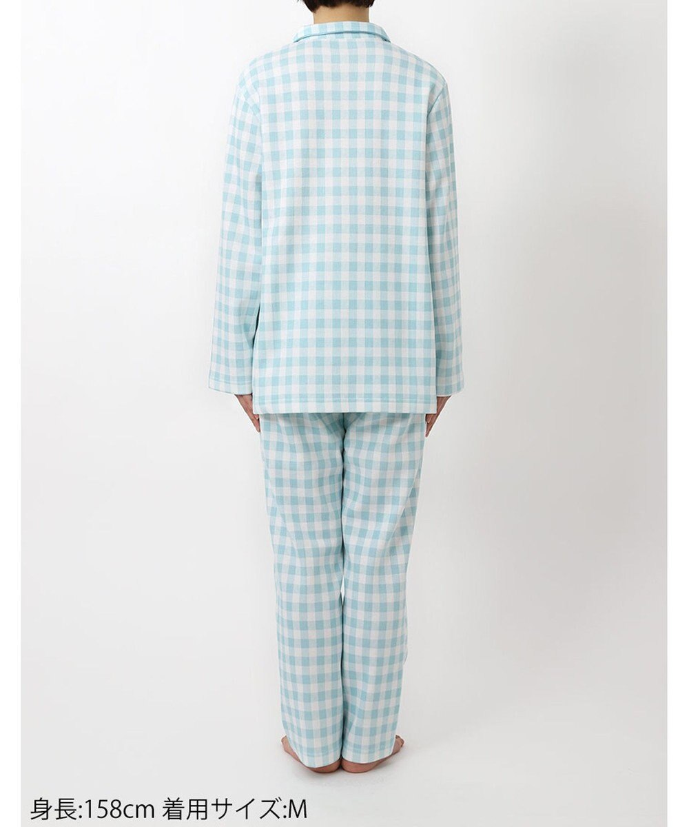 Wing パジャマ 長袖 長ズボン 綿混(本体) あったか レディース EP6017 ウイング／ワコール 