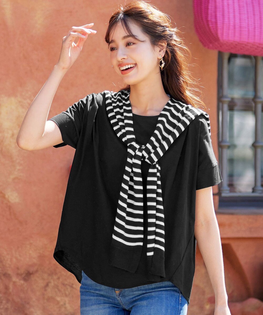 Tiaclasse 【洗える】バイオシルケットカットソープルオーバー 