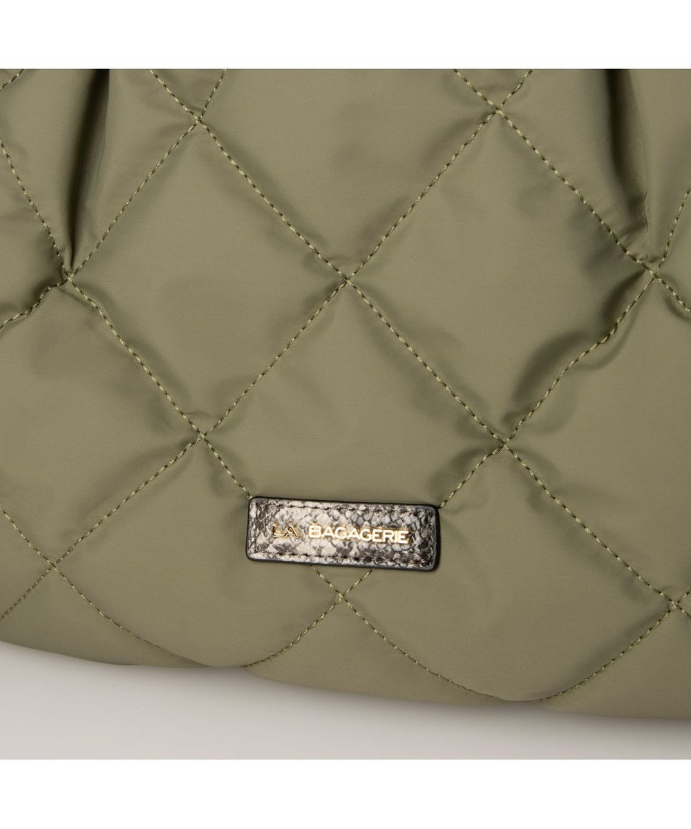 LA BAGAGERIE ドローストリング×キルト2WAYトート Sサイズ 