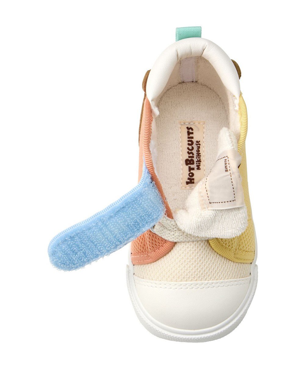 MIKI HOUSE HOT BISCUITS 【14-15cm】 顔ドン メッシュ素材 セカンド ベビーシューズ 