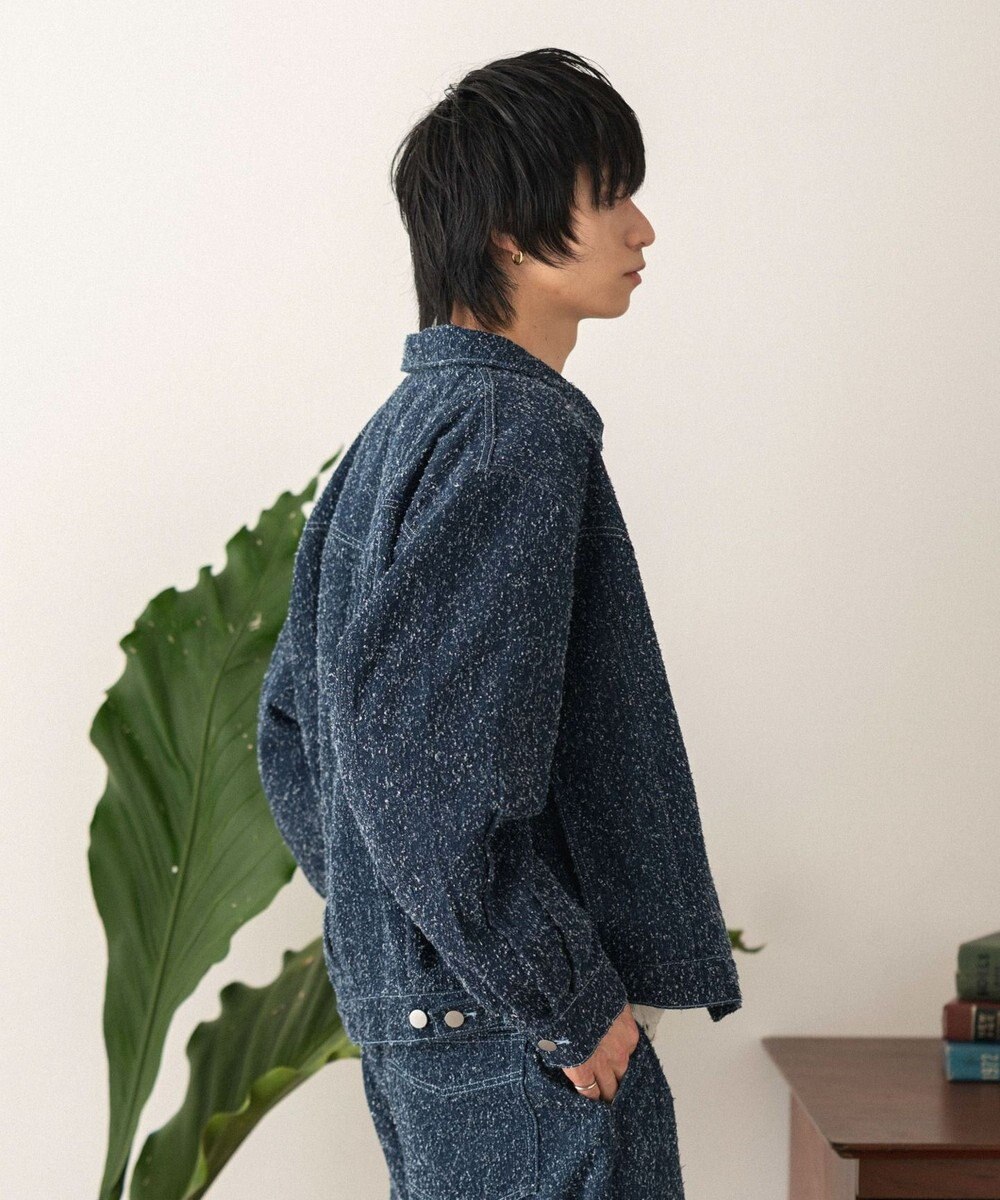 WEGO ネップデニムジャケット 