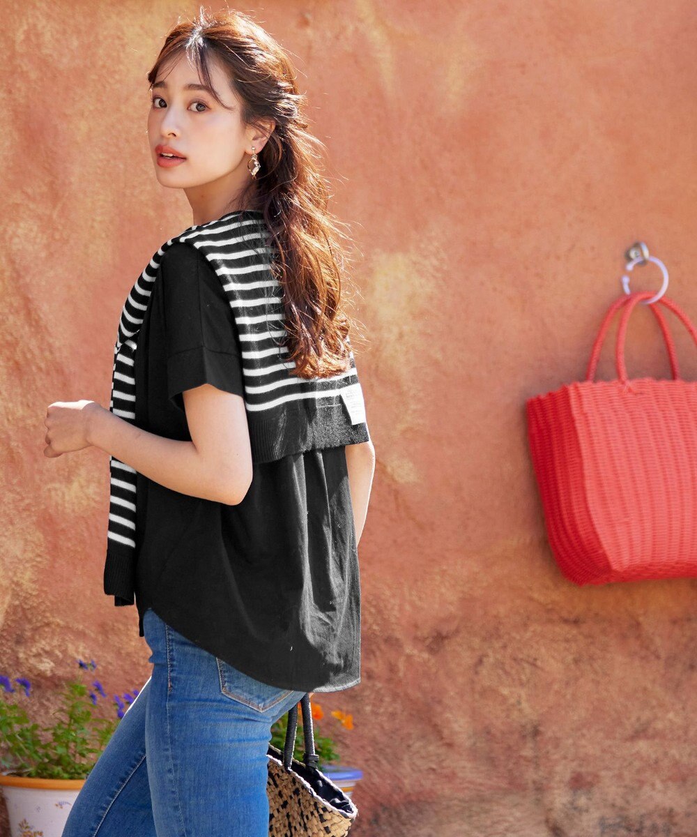 Tiaclasse 【洗える】バイオシルケットカットソープルオーバー 