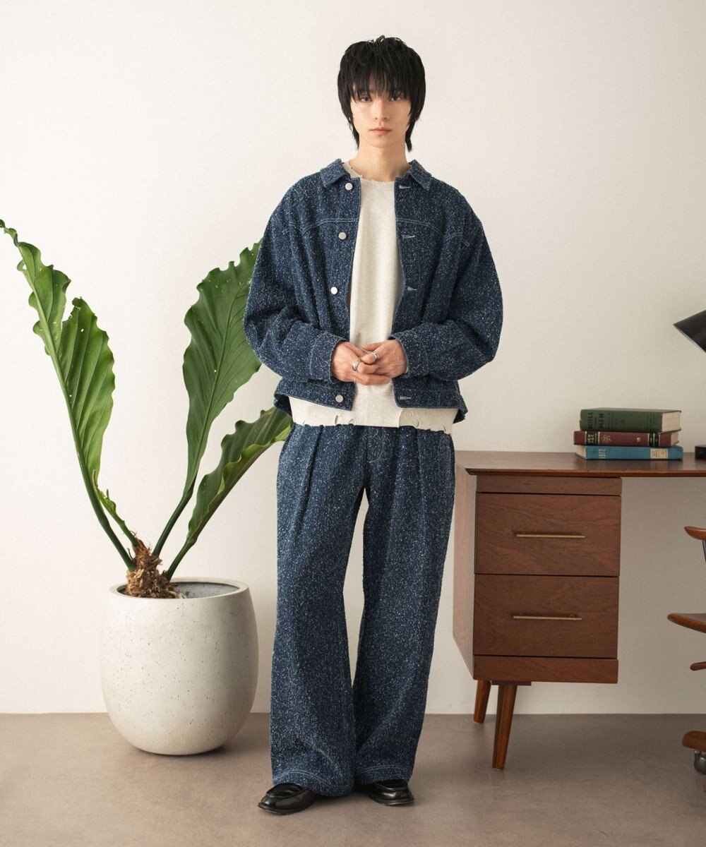 WEGO ネップデニムジャケット 