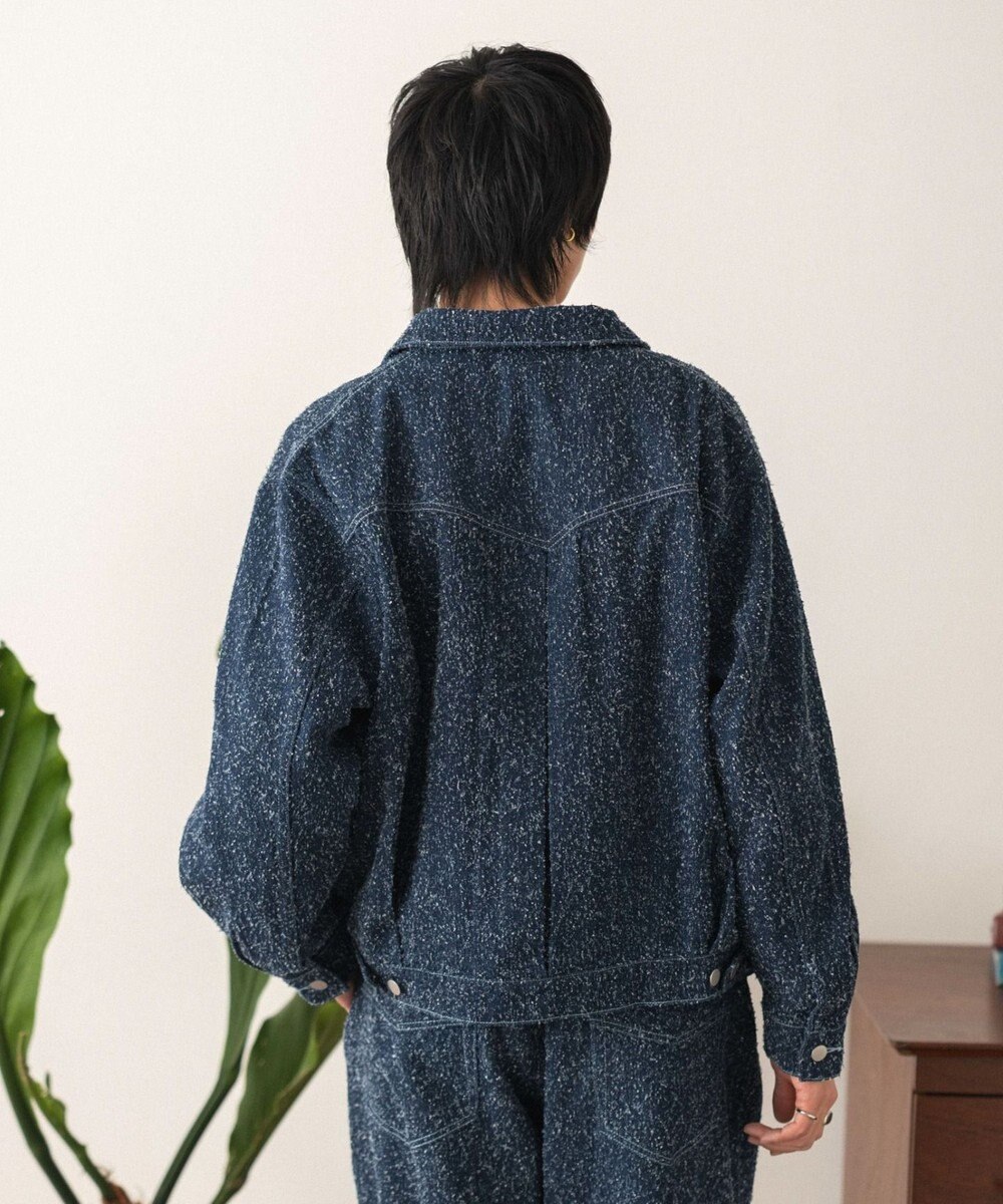 WEGO ネップデニムジャケット 