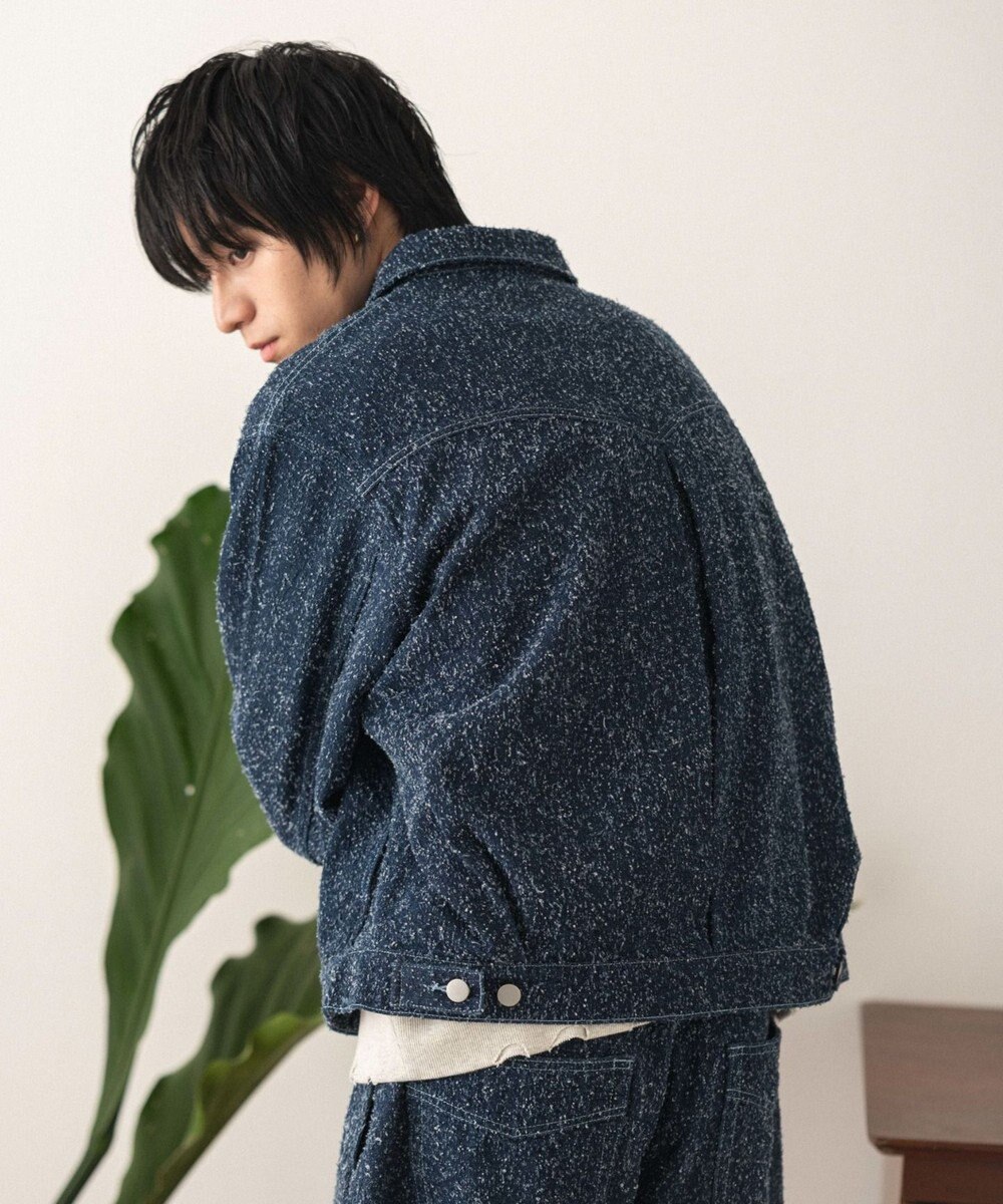 WEGO ネップデニムジャケット 