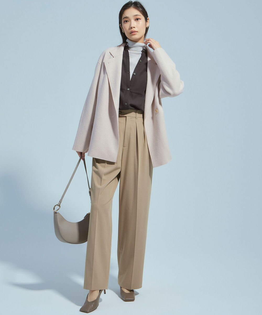 23区 S 【CLASSY.11月号掲載/洗える】ドライ2WAYストレッチ ワイドパンツ 