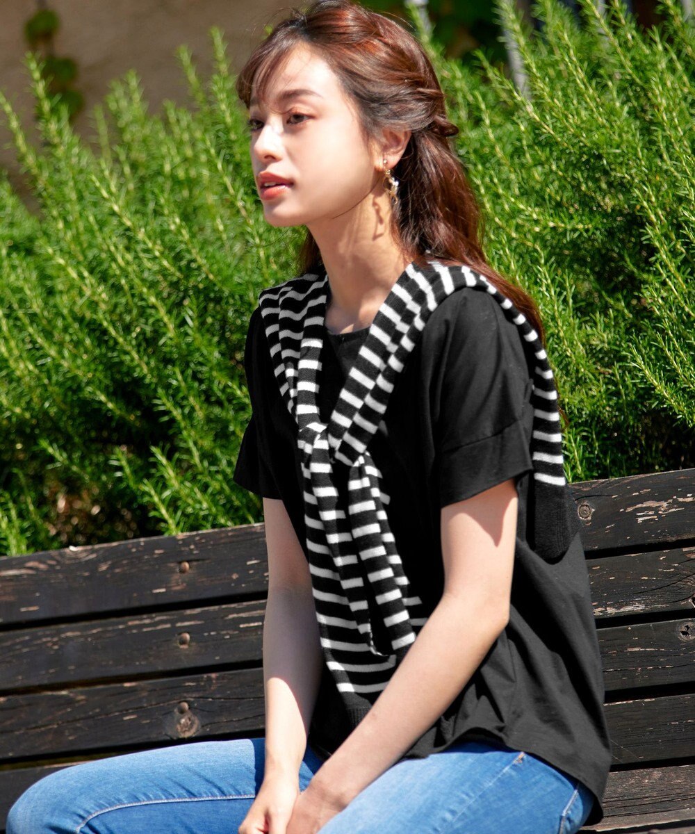 Tiaclasse 【洗える】バイオシルケットカットソープルオーバー 