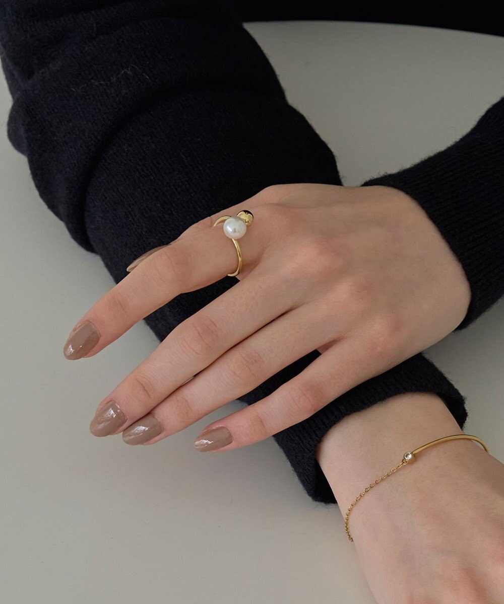 Phoebe 〈シリーズ累計販売10000点突破！〉メタル×パールフォークリング 