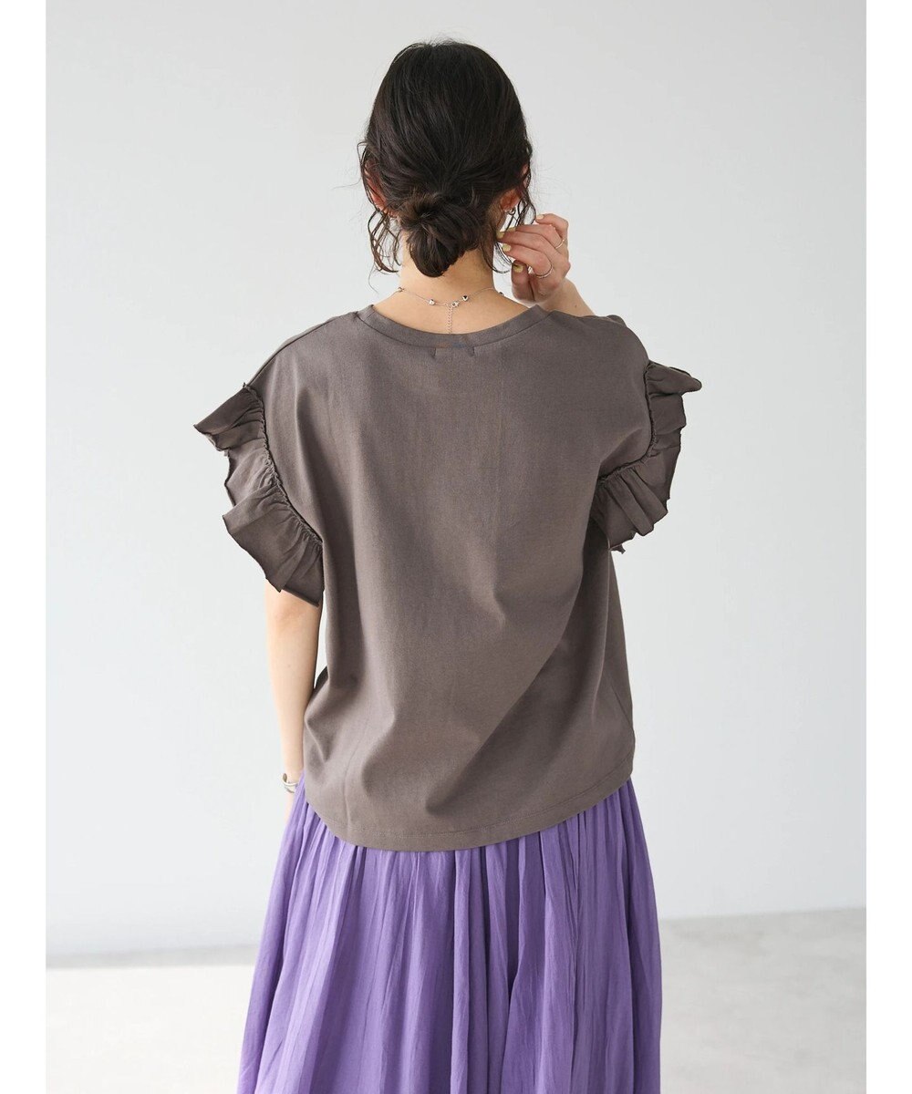 CRAFT STANDARD BOUTIQUE 袖ギャザーフレアプルオーバー 