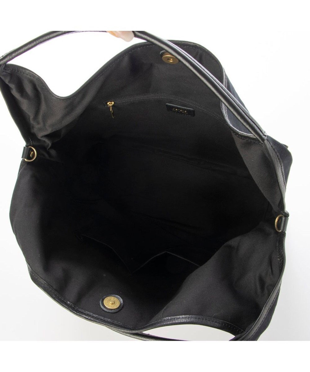 UNBILLION ペルケ perche / 姫路レザー×パラフィンキャンバス2wayトートL 