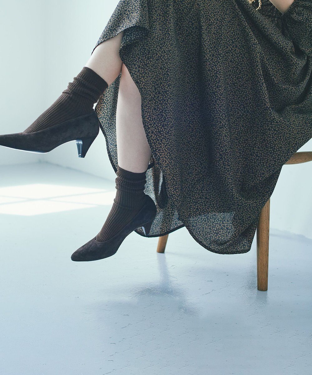 ANY 【洗濯機可能/ウエストゴム】ウエストギャザー ワンピース 