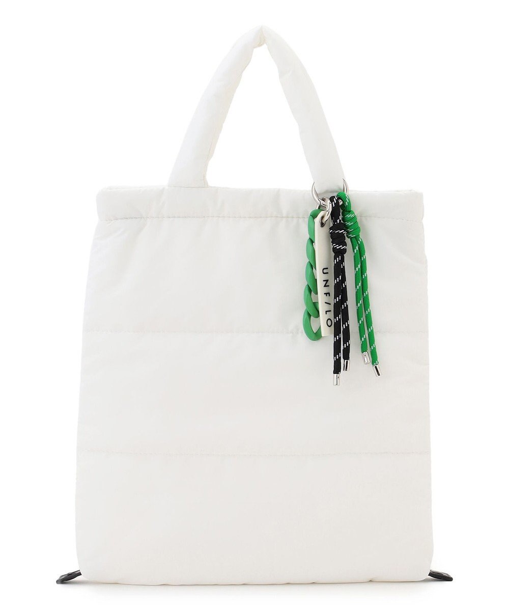 UNFILO パデッド ミニトートバッグ 