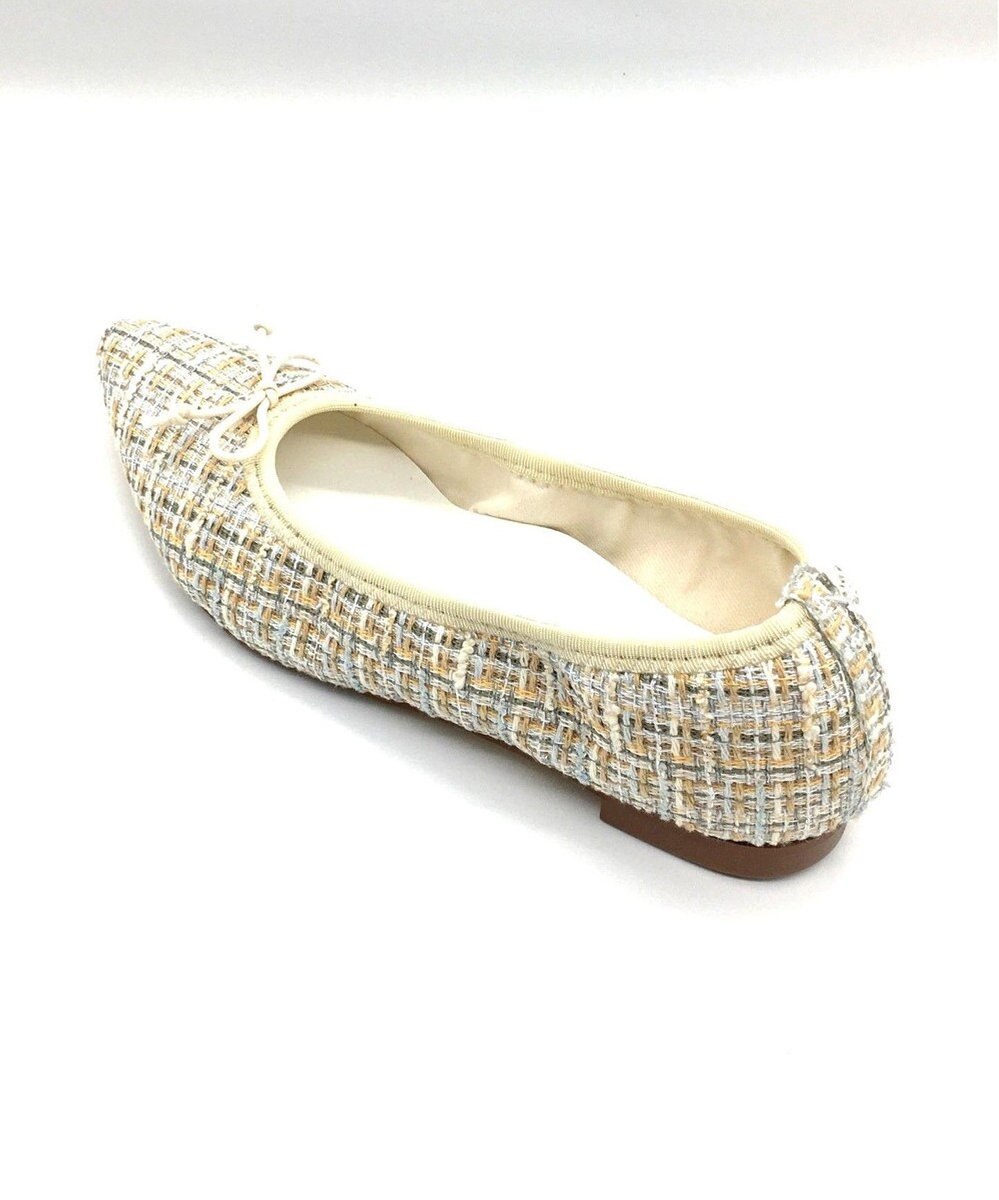 nouvelleRobe Oū 【本革・高反発】 Pointed ポインテッドトゥ ツイードパンプス 