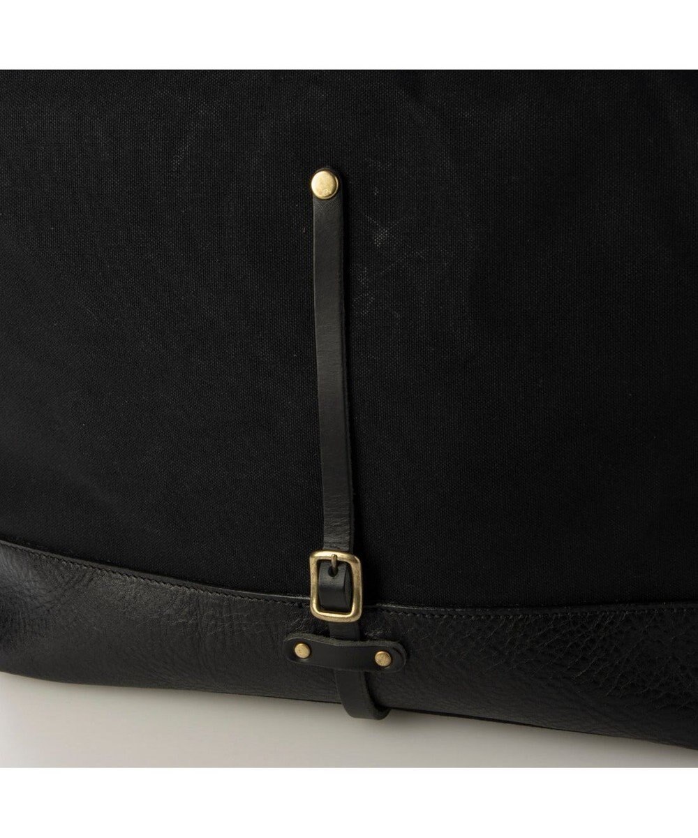 UNBILLION ペルケ perche / 姫路レザー×パラフィンキャンバス2wayトートL 