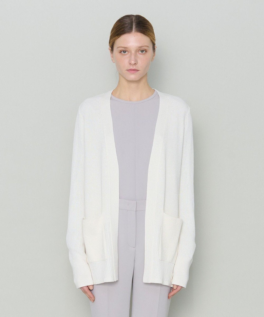 JOSEPH 【洗える】シルクコットン　カーディガン 