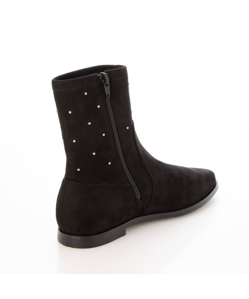 Riz raffinee <Riz raffinee>スタッズ付インヒールブーツ 